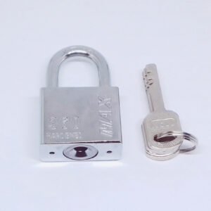 MAX 360 Heavy-Duty Chrome Padlock (with 3 Keys)