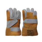 YELLOW DOUBLE PALM GLOVES AMERI