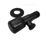 SS ANGLE VALVE GROVA BLACK