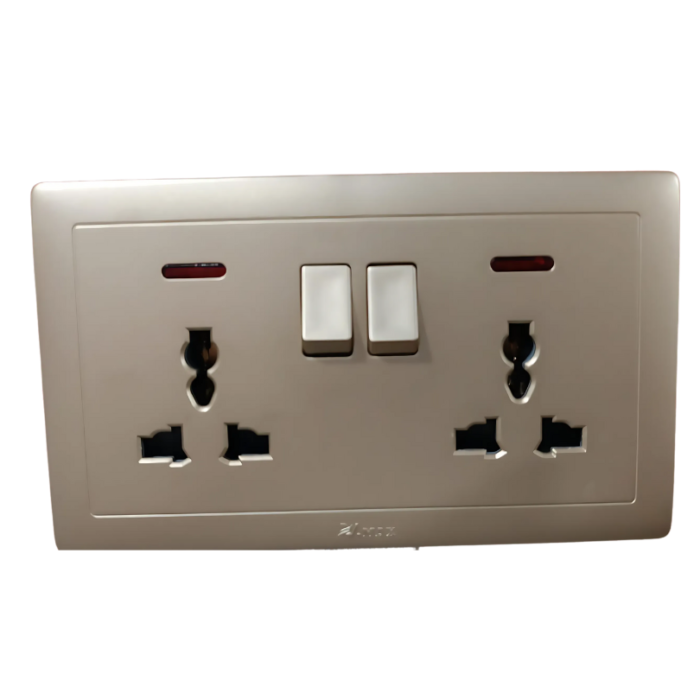 SWITCH 1GANG 2 WAY-MATTE GOLD - Image 1