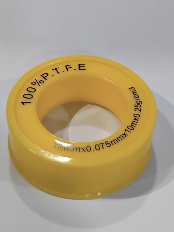 THREAD SEAL 12MM X 10 MTR YELLOW - Image 1